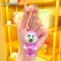 New Expression King Face-Changing Doll Keychain: Creative Prank Gift & Bag Pendant for Friends