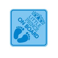 Car Exterior Accessories Baby on Board Sticker Reflective Vehicle Car Signs  Driver StyleB