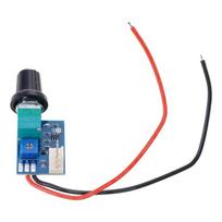 Fan Governor PWM Fan Speed Controller 12V 4 Pin Low Power PWM Speed Control Switch with Knob Adjustable Fan Regulator 1