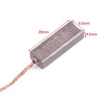 10PCS 4.5X6.5X20mm High Copper Generator Carbon Brushes Alternator Regulator