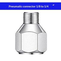 1/4 Female to 1/8 Male Airbrush Hose Connector Sturdy Spring Tube Adapter for Cake Decorating and Drawing Adapter