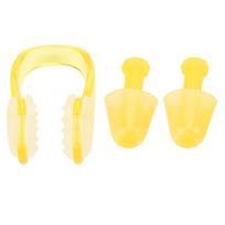 Soft Silicone PC Swimming Ear Plugs Nose Clip Set for Waterproof Surfing Diving Sports