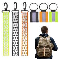 [SAMCOS] Reflective Band, Reflective Strap, Night Fluorescence Reflector, Key Chain 6 pieces