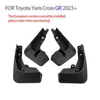 2024 FOR Toyota Yaris Cross Mudflaps Mudguard Fender Mud Flaps Guard Splash Mudguards Car Accessories Front Rear 4pcs yaris cross GR