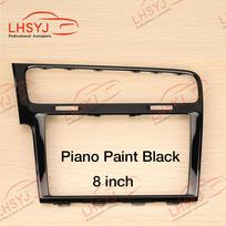 8 inch / 9.2 inch Piano Black MIB Frame Radio Panel Decorative Frame For Volkswagen Golf 7 MK7 Golf 7.5 MK7.5 MIB Screen Bezel 8 inch  Piano black