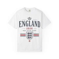 England 2026 World Cup Football Fan T-Shirt | Unisex Graphic Tee L