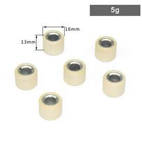 6Pcs Metal16x13 5G~10G Variator Roller GY6 50 50CC 80CC 139QMB Dio R1 100 100CC JR100 Scooter