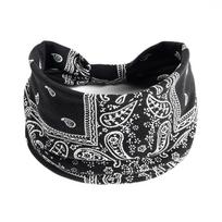 Wide Elastic Headband Hairband Pilates Yoga fitness Running Cycling Sweatband Turban Makeup Hair Hoop Makeup Headwrap for Women Size fits all