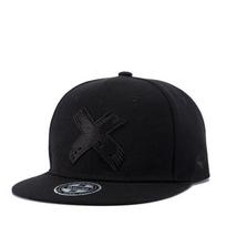 Aukštos kokybės vyriškos ir moteriškos „Snapback“ kepurės X siuvinėti plokščių kraštų beisbolo kepuraitės jaunimo hiphopo kepuraitės