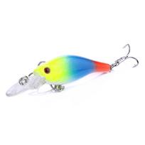 1vnt gyvas lydekos masalas Hengjia Wobbler Mini Minnow žvejybos masalas dirbtinis masalas 4g