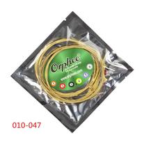 6 vnt./komplektas Akustinės gitaros stygos 010-047 Fosforo bronzos lydinio stygos 010-047