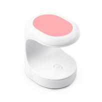 Mini UV LED nagų lempa gelinio lakavimo nagų džiovintuvas UV gelio kietėjimo lempa USB nagų UV šviesos LED terapijos šviesa rožinė
