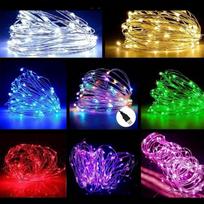 USB LED užuolaidinė lemputė varinė viela Fairy Light girlianda sodo vestuvių dekoravimo styginiai žibintai 3 m įvairiaspalvis