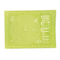 Silicone Baking Sheet Pad Rolling Dough Fondant Baking Mat Non-Stick With Scale Pastry Tool 30*40cm žalia