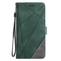 Piniginės atverčiamas odinis dėklas, skirtas iPhone 14 Pro Max 13 12 11 Se 2022 2020 Xr Xs Max 8 7 6 6s Plus smūgiams atsparus telefono stovo dangtelis iPhone 12 Mini žalia