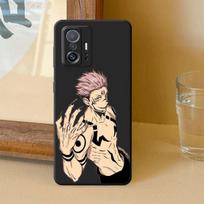 Anime Jujutsu Kaisen telefono dėklas, skirtas Samsung Galaxy S20 S22 Note 20 Ultra 10 Plus 8 9 S21 S23 5g Armor Black minkštais dangteliais Samsung Note 20