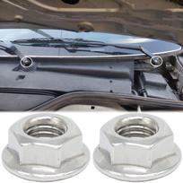Automobilio priekinio stiklo valytuvo svirties veržlės dangtelio svirties svirties dangtelio varžtas, skirtas VW Passat B5 B6 B7 B8 1994 - 2019 Sharan 7N Corrado Golf Plus 2Pcs Nut