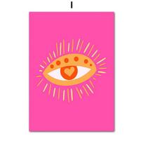 Retro Sienų Meno Plakatai ir Spaudiniai Derinami su Braškių Citrinų Kortų Kokteilių Gėrimų Drobės Tapyba Sienų Paveikslai 21cm×30cm NoFrame
