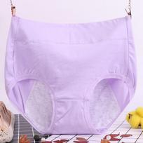Moteriški apatiniai Didelio dydžio kelnaitės Orui pralaidžios didelės kelnaitės apatinės kelnaitės aukštu juosmeniu XL 2XL 3XL 4XL 5XL 6XL XL violetinė