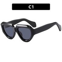Women's sunglasses Irregular new futuristic hip-hop personality sunscreen and UV protection men's sunglasses