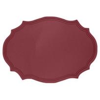 Table Placemat Reusable Easy Kitchen to Clean Dining Waterproof Anti-scalding Room Insulation Pad Home vyno raudonos spalvos