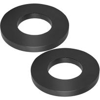 Universal Front Strut Top Mount Tower Suspension Steering Shock-Absorbing Rubber Ring Bushing Bearing Washer Pad Fit Most Cars juoda