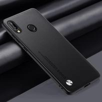 Prabangus PU odinis dėklas, skirtas Xiaomi Redmi Note 7 padengti silikonu, apsaugančiu nuo smūgių telefono dėklas, skirtas Redmi Note 7 Pro 7S Note7 For Redmi Note 7 juoda