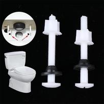 2 vnt. plastikinės tualeto sėdynės vyrių remonto rinkinys, skirtas namų vonios kambario reikmenims 2pcs