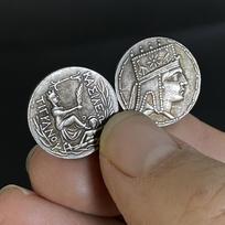 Senovės graikų mitologija Tigris II iš Armėnijos Karalystės Metalo ženkliuko amatų monetos ornamento dovanos kopija