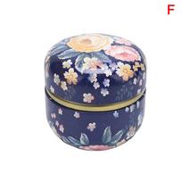 Arbatos Caddy Iron Delicate maža japoniško stiliaus arbatos kanistras laikymo dėžutė namams