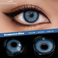 Eyeshare Spalvoti kontaktiniai lęšiai Imperial Green Fashion Lęšiai Kavos spalvos Lęšiai Tamsiai Rudi Natūralūs Lęšiai Vandenyno Mėlyna Spalvoti Lęšiai 1 pora brown