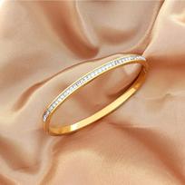 Titanium Steel Bracelet Girls Senior Sense Of Full Of Stars Do Not Lose Colour Delicate And Generous Ins Style Bracelet