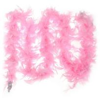 2M Feather Strip Fluffy Craft Costume Fancy Dress Wedding Party Decor rožinė