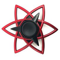 Naruto-Shippuden Streso mažinimo Giroskopinis Žaislas Metalinis Fidget Spinneris Stresą Mažinantis Žaislas Lytėjimo Sensoriniai Žaislai raudona