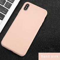 Skysto silikono telefono dėklas, skirtas iPhone 7 8 Plus, iPhone X Xs Max XR 6 6S Plus 11 Pro Max 12mini Pro max For iphone 6 6S rožinė