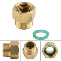 Adapteris G 1/2 colio vidiniam sriegiui M22x1.5 išoriniam sriegiui