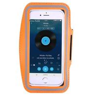 Waterproof Multi-Function Touchscreen Armband for Outdoor Sports and Fitness MP3 Arm Band oranžinė