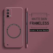 Rėmelio neturintis magnetinis dėklas Magsafe palaikymui, plonas, skirtas Xiaomi Mi 12 12T 11 11T 10 10T Pro, belaidžio įkrovimo, kietas PC, matinė galinė dalis for Xiaomi 12