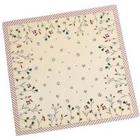 1 vnt. moteriškos nosinės su gėlių spauda, absorbuojančios medvilninės nosinės C beige