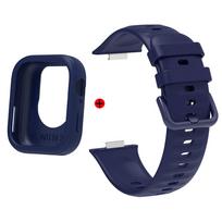 Huawei Watch Fit 3 dirželis silikoninis laikrodžio apyrankė ir laikrodžio dėklo keitimas patvarus ir reguliuojamas 2 viename For Huawei Fit 3
