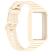 Integrated strap For Samsung Galaxy Fit 3 SM-R390 Watchband Durable Silicone Sport Not Seperated Adjustable Wristband Accessori For Galaxy Fit 3