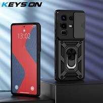KEYSION Shockproof Case for Infinix Note 50 Pro+ 50S 50X 5G Slide Camera Protection Ring Phone Cover for Infinix Note 50 Pro 4G for Infinix Note 50 Pro+ 5G juoda