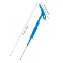 Fishing Knot Tool - 3-in-1 Extractor, Hook Remover, and Loop Tying Device - Quick & Easy to Use - Random Colors mėlyna