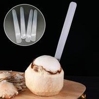 Kasti kokoso riešutų įrankis Plastikinis kokoso minkštimo išėmiklis Plaunami kokoso peilio įrankiai 1PC