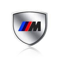 1 vnt. 3D metalinis automobilio durų apsauginis emblema Automobilio kėbulo ženklelis Lipdukas Stilius BMW M E34 E36 E60 E90 E46 E39 E70 F10 F20 F30 X5 X6 X1 M3 M5 M6 E71 F02 F87