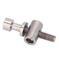 M5x30 35 40mm Titano Lydinio Dviračio Sėdynės Laikiklio Fiksuojantis Varžtas Apvalios Galvutės Varžtas M5x30