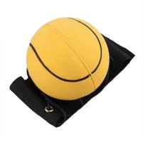 Riešo raketės kamuoliukas su elastine virvele, reguliuojamu dirželiu, elastinis reakcijos kamuoliukas vikrumo treniruotėms, vaikiškas sportinis žaislas boksui, krepšiniui, tenisui