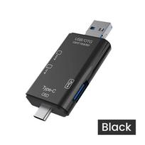 6 in 1 Card Reader USB3.0 to Type C Micro USB Universal OTG Adapter Multifunctional Adapter SD TF High-speed transmission juoda