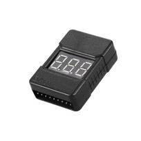 BX100 1 8S LiPo Battery Voltage Tester Low Voltage Buzzer Alarm with LED Indicator