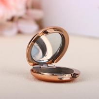 Gold Mini Eye Shadow Empty Box Highlight Rouge Cosmetic Makeup Case Refillable Makeup Travel Accessories Cosmetics Dispenser onesize